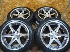 美品　18インチ　タイヤホイールセット　コンケイブ　逆ゾリ　深リム Amazon.co.jp: 輸入タイヤ付き VALOR ヴァロー DCR 18inch 9J+20