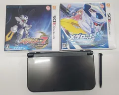 new 3DSLL 本体　メタリックブラック　ソフト付き