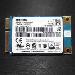 【中古動作品】TOSHIBA SSD mSATA 128GB THNSNJ128GMCT
