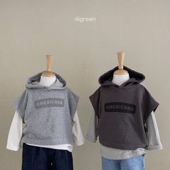 digreen/hood vest