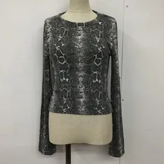 ZARA TRAFALUC ザラ カットソー 長袖 長袖ニットカットソー クルーネックカットソー セーター 総柄