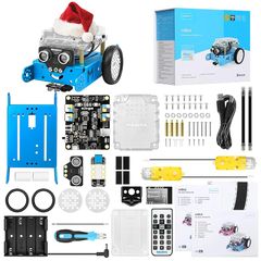 Makeblock mBot プログラミング ロボット おもちゃ キット STEM 知育玩具 Scratch Arduino 初心者向けロボット工学 電子工学 コーディング プログラミング 勉強 8歳以上 子どものプレゼント