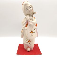 博多人形 日本人形 素焼き人形 伝統工芸品 民芸品 昭和 レトロ - メルカリ