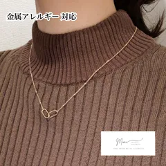 【金アレ対応】リンク ネックレス ゴールド シルバー サージカルステンレス 316L サークル ツインネックレス  YG WG お守り スキンジュエリー シンプル オフィス  調節可能 長め 大人 こなれ感 セクシー 石なし