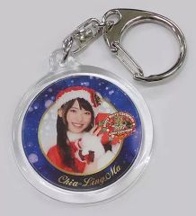 [중고] 키홀더 마스코트 (여성) 마카야 크리스마스 미니 코스터 키홀더 AKB48 CAFE & SHOP 2017 크리스마스 캠페인