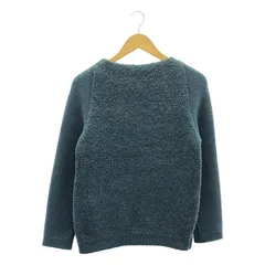 YURI PARKユリパーク ウール＋カシミヤ+シルクボートネックニット