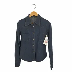 アールジーン Earl Jean USA製 デニム ウエスタンシャツ レディース  Pのサムネイル