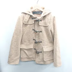 ■ ⊇ MAJESTIC LEGON ボア系 長袖 ダッフルコート サイズF ライトブラウン レディース E  【1410100013852】のサムネイル
