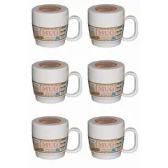 アサヒペン 水性多用途マグカラー １２０ＭＬ アプリコット 6缶セット