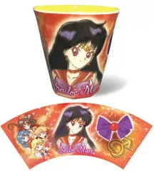 【中古】マグカップ・湯のみ(キャラクター) 06.セーラーマーズ メラミンカップ 「美少女戦士セーラームーン」