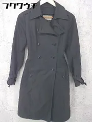 ■ ◎ PROPORTION BODY DRESSING プロポーションボディドレッシング 長袖 トレンチ コート サイズ3 ブラック レディース  【中古】 【1002798486850】のサムネイル