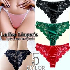 セクシー ランジェリー ショーツ スタンダード フルバック 人気 かわいい シースルー 花柄レース レディース インナー 下着 Mサイズ 5カラー