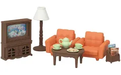 【新品】おもちゃ おすすめリビングルームセット 「シルバニアファミリー」