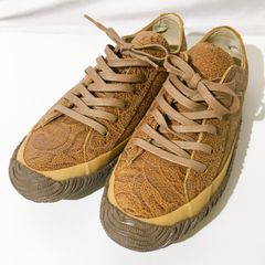 SPINGLE MOVE  ローカットスニーカー ブラウン レザー メンズ Mサイズ