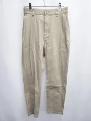 ◇ ⊂ B:MING by BEAMS ビーミング by ビームス 無地 テーパード パンツ サイズS ベージュ系 レディース E  【1411130010972】