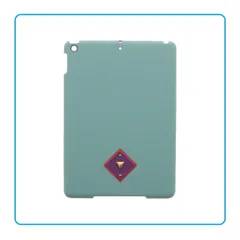 新品 iPad 2017 2018 9.7inch 保護ケース グリーン 可愛い ネイティブ柄 オルテガパターン 薄型 軽量 シェル型 PUレザー Lucy 女性向け おしゃれ かわいい 画面保護 ガジェット iPadケース 贈り物 プレゼント 仕事用 緑