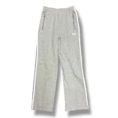 Needles 23SS NUBIAN別注 Track Pant Cotton Jersey トラックパンツ スウェットイージーパンツ ニードルス ニードルズ ヌビアン コラボ MR497 グレー XS 93926A2