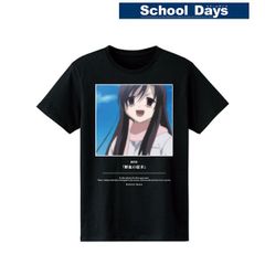 【新品未使用】『School Days』 鮮血の結末 桂 言葉 Tシャツ レディース アルマビアンカ School Days Senketsunoketsumatsu Kotonoha Katsura T-shirt Women arma bianca