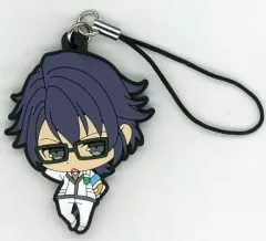 【中古】ストラップ(キャラクター) [単品] 伏見猿比古 特製ラバーストラップ 「PSPソフト 学園K -Wonderful School Days- 限定版 アニメイト限定セット」 同梱品