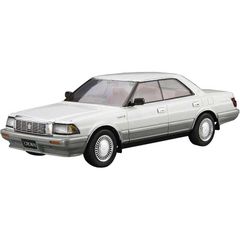 アオシマ プラモデル 1/24 ザ・モデルカー No.87 トヨタ UZS131 クラウン ロイヤルサルーンG '89