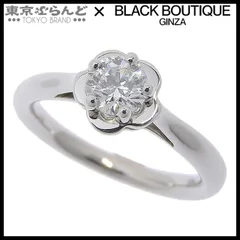シャネル CHANEL カメリア リング J3577 プラチナ Pt950 ダイヤモンド