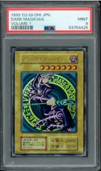 PSA9　ブラック・マジシャン　初期　ウルトラレア　Ultra Rare　Dark Magician　遊戯王カード　Y002458