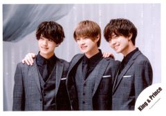 King&Prince 18年 FirstConcert 平野紫耀/永瀬廉/髙橋海人 公式写真 *1枚