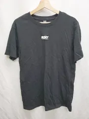 ◇ ⊂ Roxy ロキシー ロゴ 半袖 Tシャツ カットソー サイズS ブラック メンズ P  【1409090008009】