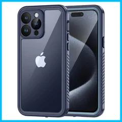 【特価セール】Lanhiem iPhone 15 Pro 防水ケース iPhone 15 Pro MagSafe 用ケース 5G マグネット搭載 IP68米軍規格 フェイスID認証/指紋認証対応 高透光性 レンズ保護 耐衝撃 滑り止め 防塵 防雪 水中撮影 ワ