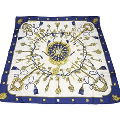 エルメス カレ90 鍵 LE Cles スカーフ