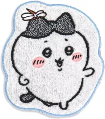 【中古】タオル・手ぬぐい ハチワレ(ブルー) ダイカットタオルハンカチ 「ちいかわ なんか小さくてかわいいやつ」