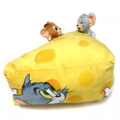 [중고] 봉제 장난감 제리 & 태피 JERRY and TUFFY 치즈 봉제 장난감 [이치 반 쿠지 톰과 제리 ~One peaceful day~] 마지막 원상