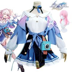 ブルアカ アロナ コスプレ衣装+ウィッグ+ヘイロー ブルーアーカイブ