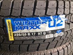 【送料無料】※在庫1本のみ 補修用に※  2022年製  ダンロップ WINTER MAXX02 225/55R17 エクストレイル・アテンザ・フォレスター・エスクード他