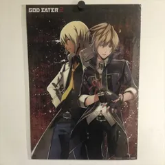 X219 ◇未開封品 GOD EATER 2 アニメイト購入特典 A3サイズ クリア