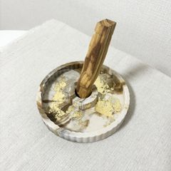 マーブル模様 香木立て パロサントホルダー