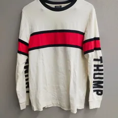 M10205 【DIESEL】 ディーゼル THUMP スカル グラフィックプリント S 長袖シャツ ロンT ロングスリーブTシャツ メンズ 白/赤/黒 ロゴ