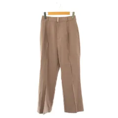 ナチュラルクチュール natural couture osonoハイウエスト美フレアパンツ スラックス センタープレス S モカ /AT ■OS