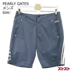 美品☆パーリーゲイツ Ny/PPドビーストレッチ ショートパンツ 5 E579
