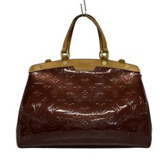 LOUIS VUITTON(ルイヴィトン) ハンドバッグ モノグラムヴェルニ ブレアMM M91690 ルージュフォーヴィスト レザー