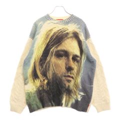 SUPREME (シュプリーム) 23SS Kurt Cobain Sweater カートコバーン コットンニット セーター マルチカラー