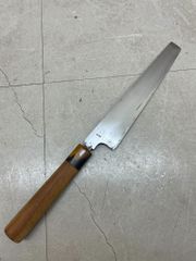 菜切り包丁 切付け包丁　康之 銘入り 和包丁　青鋼 菜切り包丁 切付け包丁 康之 銘入り 和包丁 青鋼 - メルカリ