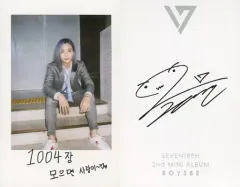SEVENTEEN セブチ ジョンハン サイン入りアルバム US 限定 SEVENTEEN セブチ ジョンハン サイン入りアルバム US 限定