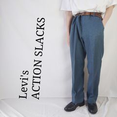 LEVI'SACTIONSLACKSLeviアクションスラックスダークブラウン - メルカリ