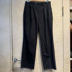 AURALEE オーラリー　HARD TWIST GABARDINE SLACKS/ボトム/4/コットン/ブラック/無地/A9SP02PV スラックスパンツ【HRKI代官山】