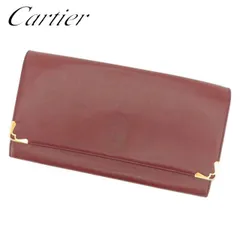 カルティエ クラッチバッグ セカンドバッグ マストライン ボルドー レザー Cartier セカンドバッグ バック ファッション 収納 バッグ  T14686