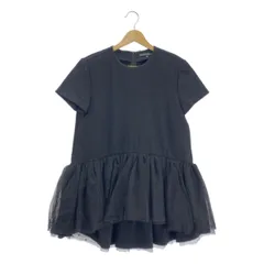 TSURU by Mariko Oikawa / ツルバイマリコオイカワ | Oscar(dots) ドット チュール ブラウス トップス | 36 | ブラック | レディース