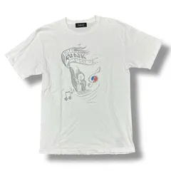 参考上代18700円  Lamrof 24SS Psychedelic Soul T-Shirt サイケデリックソウルTシャツ カットソー ラムロフ LM-24SS-CT04 ホワイト 1 91785A6