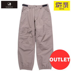 【ムラスポ公式】NOMADIK　ノマディック　GRIND PANTS　(グラインドパンツ)　LIGHTBROWN　ライトブラウン　Ｌサイズ　23-24　スノーウェア　スノーボード　40%OFF