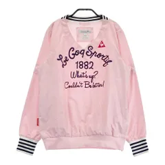 サイズ：L LE COQ GOLF ルコックゴルフ  メッシュ裏地付き 2WAY 長袖ジャケット  ピンク系 [240101478482] ゴルフウェア レディース ストスト